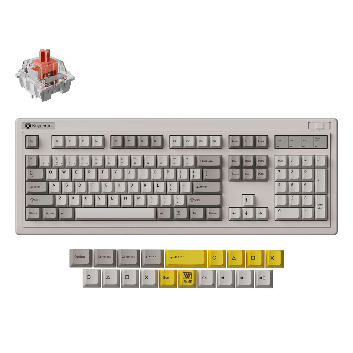 Keychron R6 QMK Wireless Mechanical Keyboard