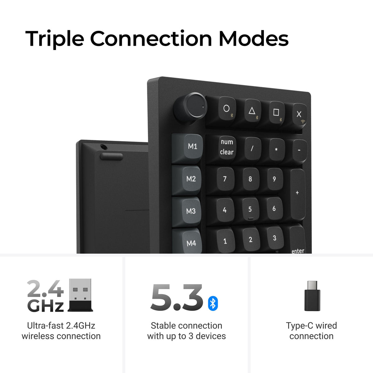 Keychron V0 Ultra 8K Wireless Custom Number Pad