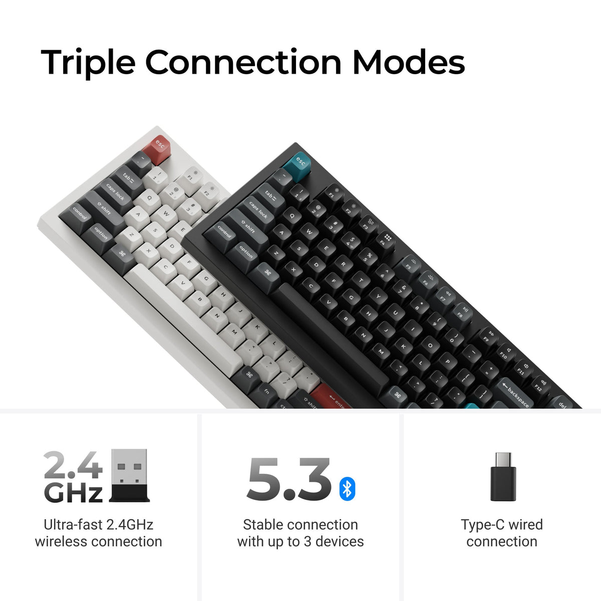 Keychron Q5 Ultra 8K Wireless Custom Mechanical Keyboard