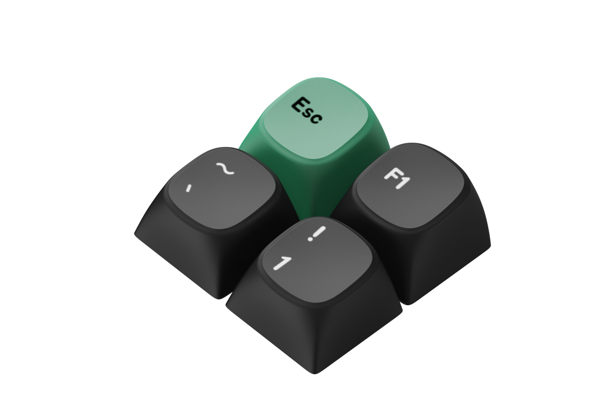 · Premium typing feel, lasting surface;  · Oil- and wear-resistant double-shot PBT keycaps;  · Clean matte finish that lasts through heavy daily use;