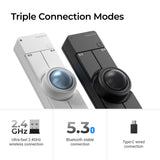 Keychron-Nape-Pro-Wireless-Trackball-Mouse-5.Triple-Connection-Modes