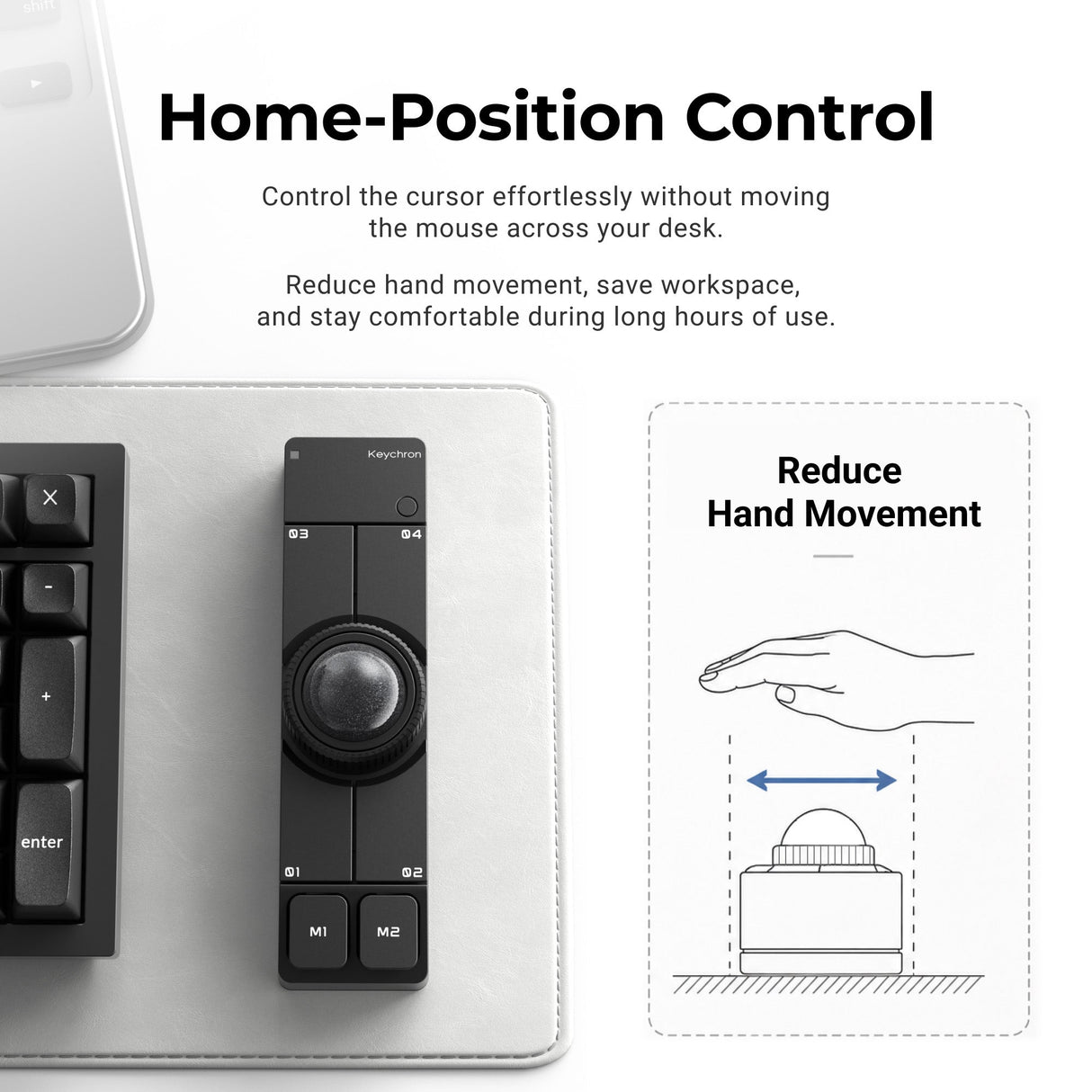 Keychron-Nape-Pro-Wireless-Trackball-Mouse-Home-Position-Control