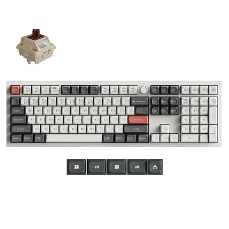 Keychron-Q6-Ultra-8K-Wireless-Custom-Mechanical-Keyboard-White-Keychron-Silk-POM-Switch-Brown