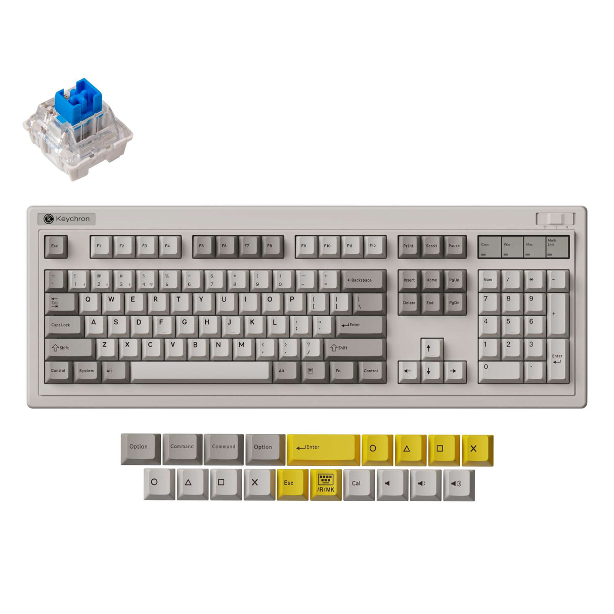 Keychron R6 QMK Wireless Mechanical Keyboard