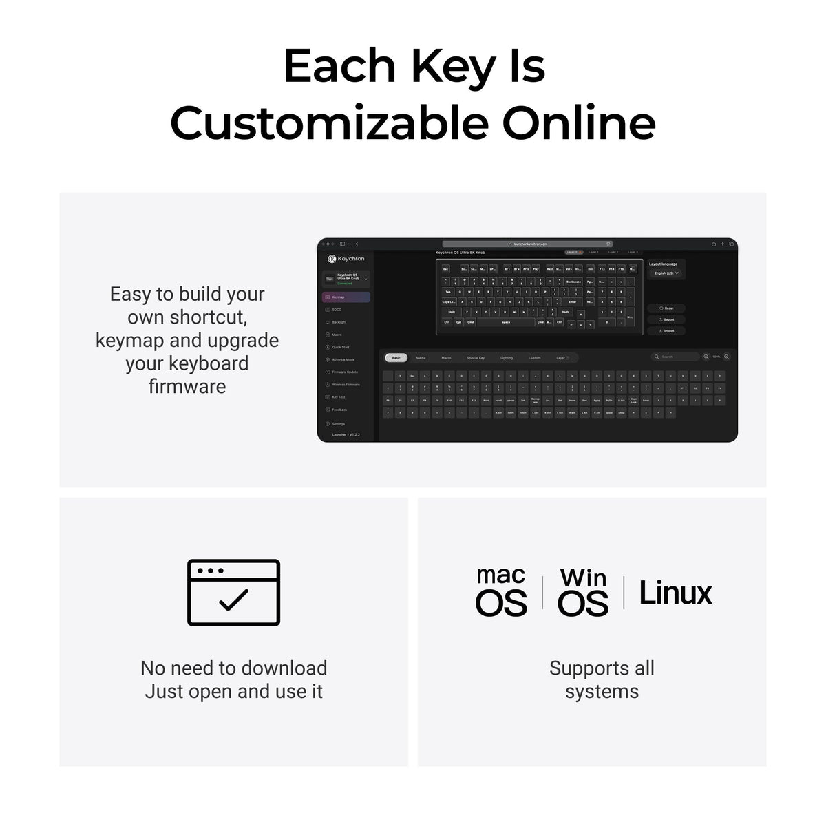 Keychron Q5 Ultra 8K Wireless Custom Mechanical Keyboard