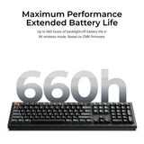 Keychron V6 Ultra 8K Wireless Custom Mechanical Keyboard 660 Hours Battery Life