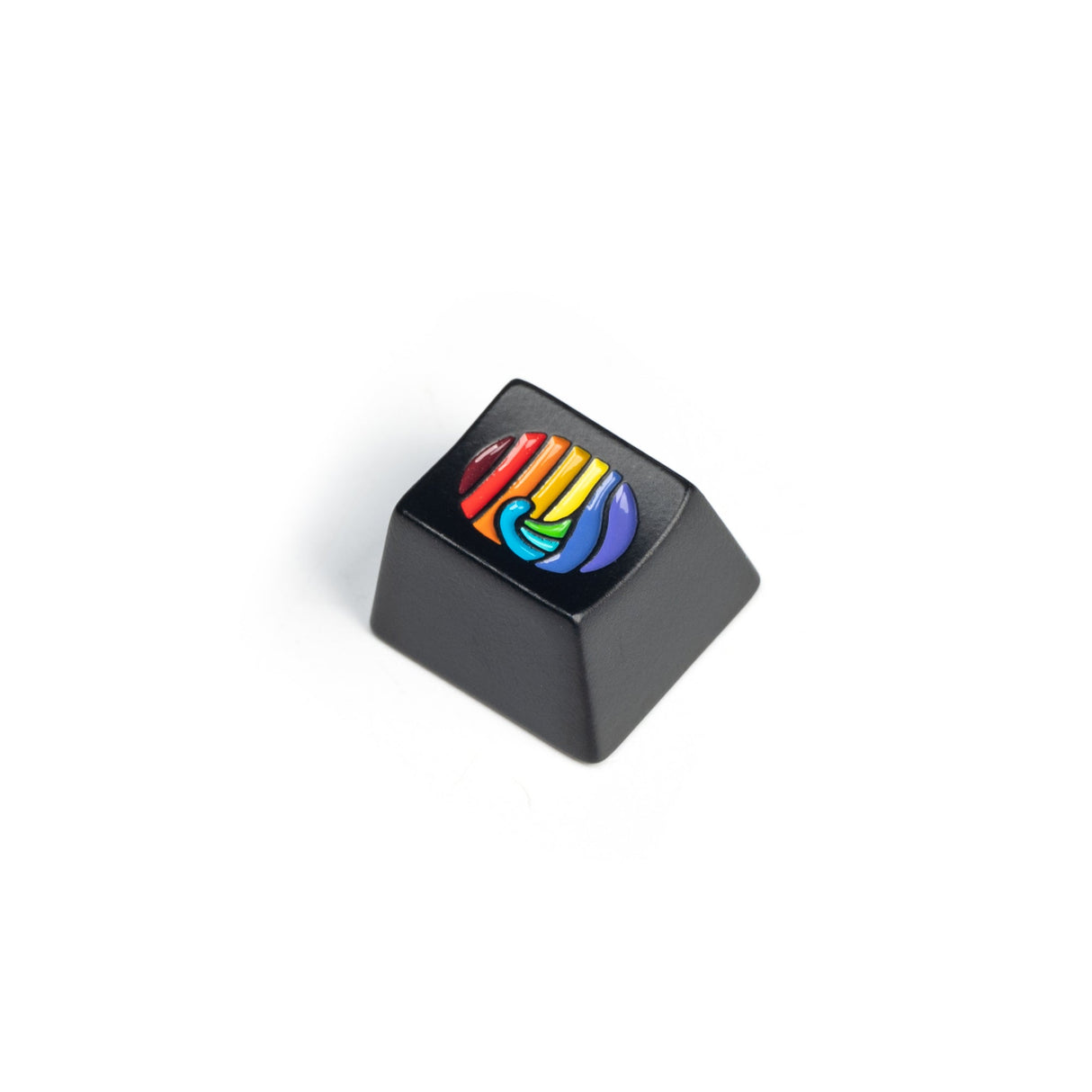 Keychron Colorful Great Wave Zinc Alloy Artisan Keycap-Black
