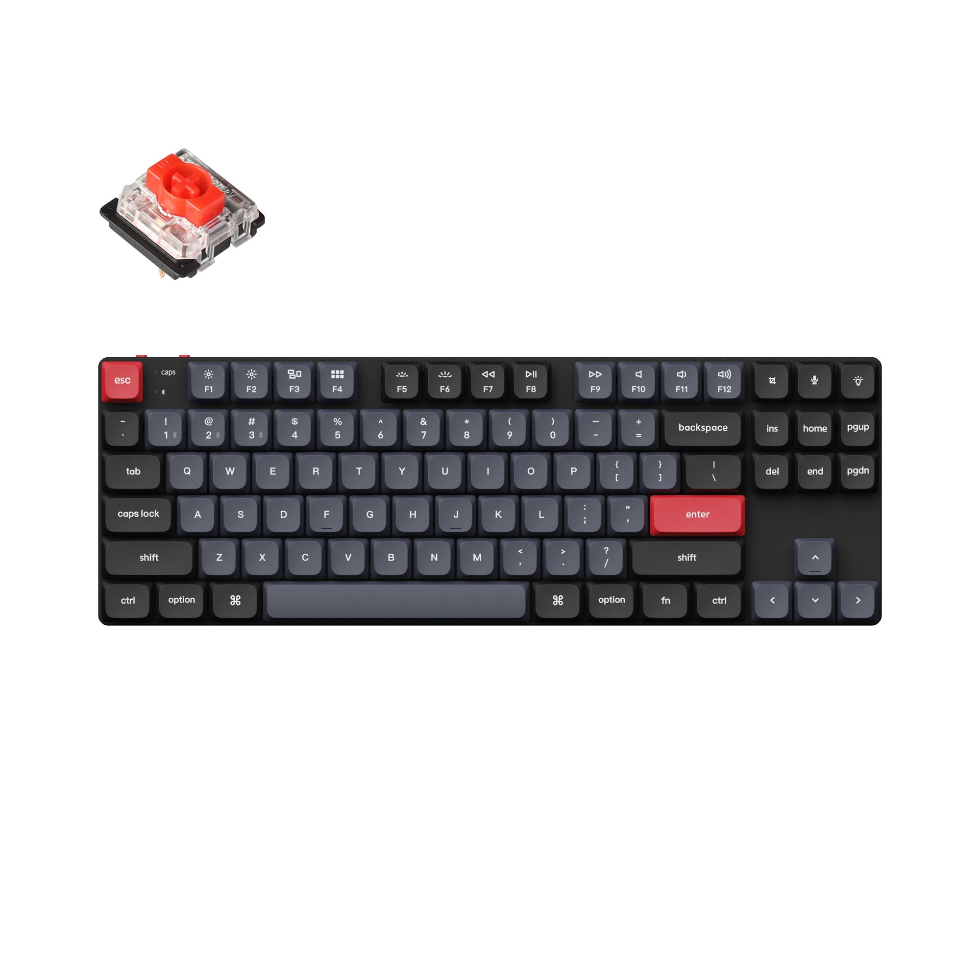 Keychron K1 Pro QMK/VIA Wireless Custom Mechanical Keyboard – Keychron Hong  Kong