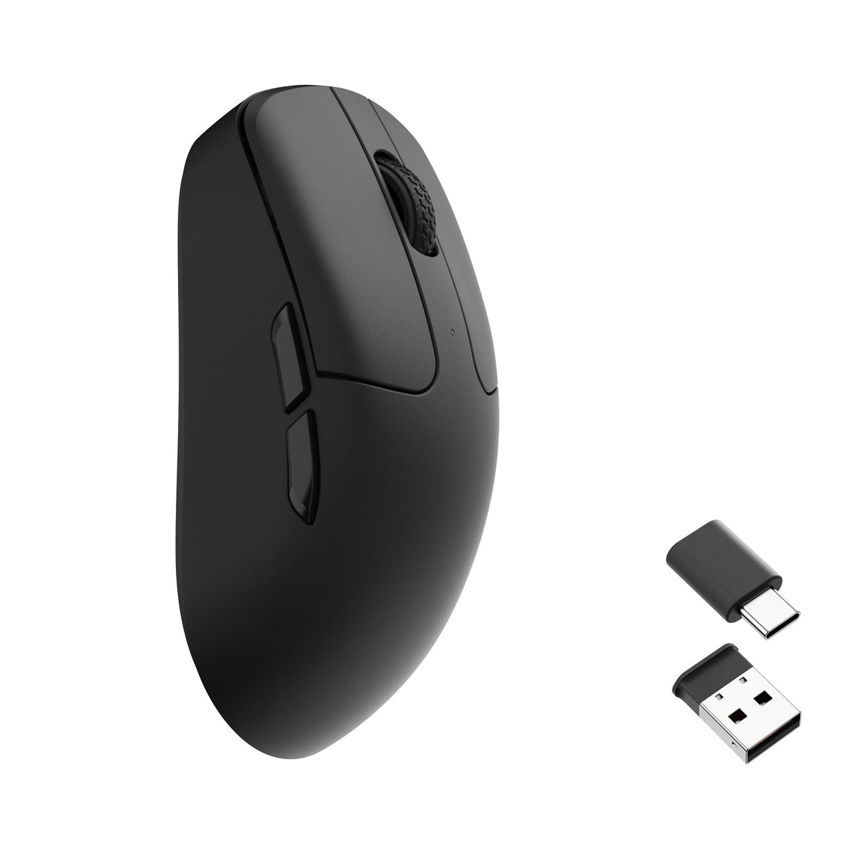 Keychron M2 Wireless Mouse with 2.4 GHz Receivers-Black Version