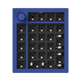 Keychron Q0 Plus QMK VIA custom number pad knob full aluminum blue frame for Mac Windows RGB backlight hot swappable