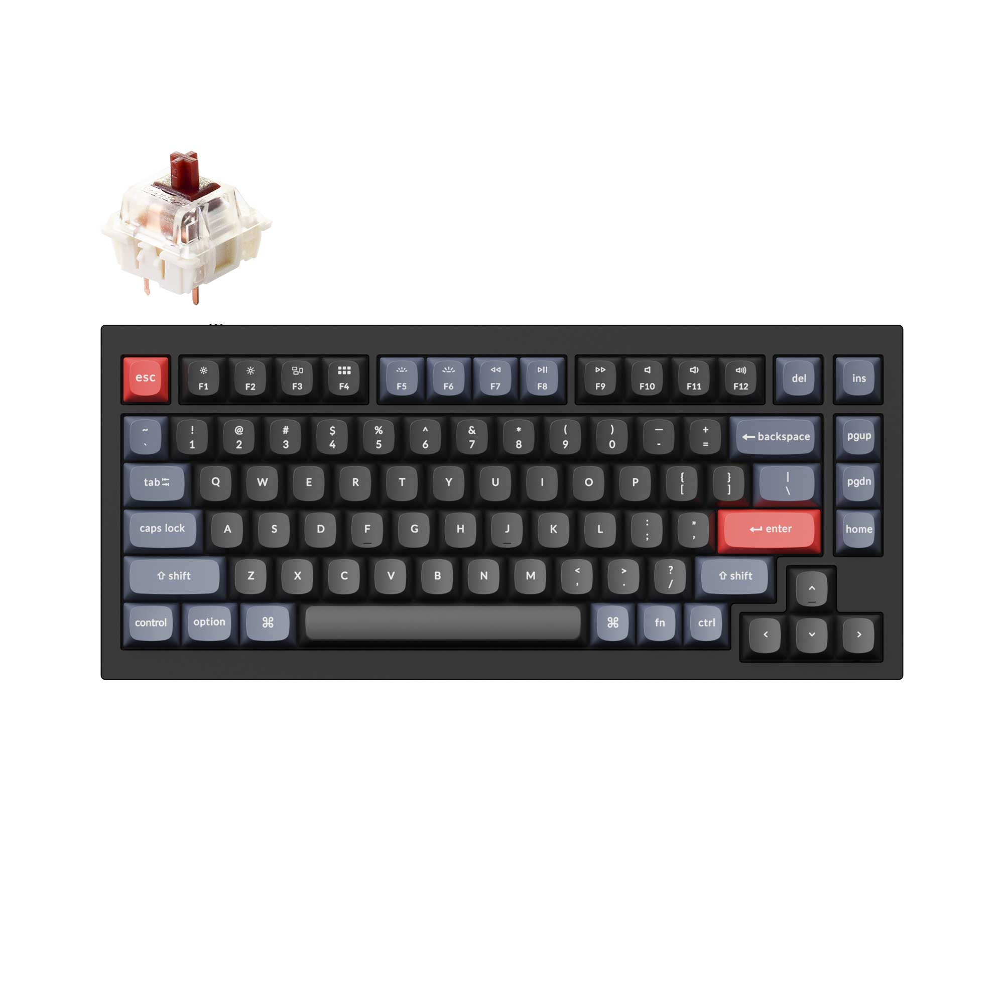 Keychron Q1 QMK Custom Mechanical Keyboard - Version 2 – Keychron 