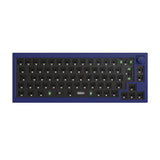 Keychron Q2 custom mechanical keyboard barebone knob version navy blue