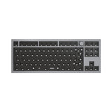 Keychron Q3 QMK VIA mechanical keyboard barebone knob version ISO silver grey