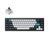 Keychron Q65 Max QMK VIA Wireless Custom Mechanical Keyboard black 65 Percent Layout for Mac Windows Linux Gateron Jupiter Brown