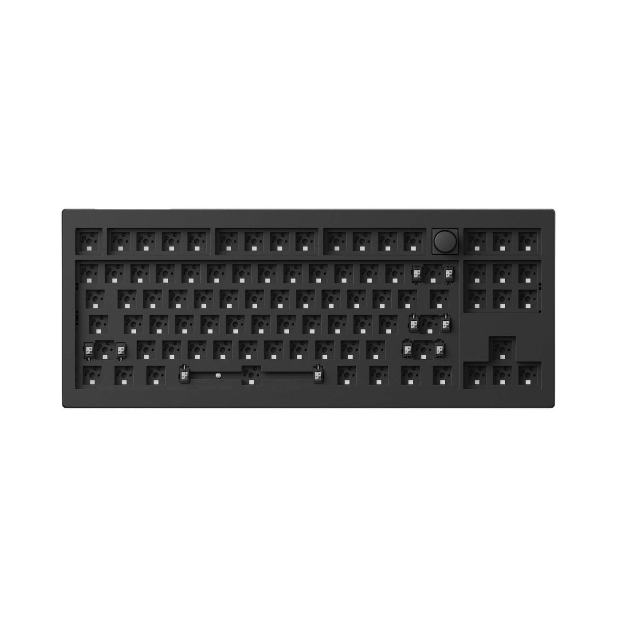 Keychron V3 Max QMK/VIA Wireless Custom Mechanical Keyboard 80% Layout Fully Assembled Knob for Mac Windows Barebone