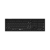 Keychron V6 Custom Mechanical Keyboard barebone knob carbon black QMK/VIA full size layout hot-swappable